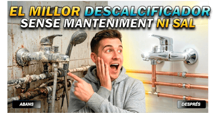 Com s'instal·la el Descalçificador electrònic CAL-STOP