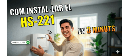 Instal·lar en 3 minuts l'HS-221 (Sistema Electrofísic) per eliminar la humitat capil·lar