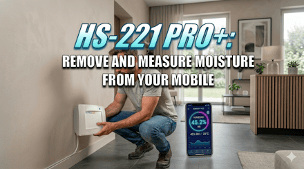 Follow the drying process with a phone app