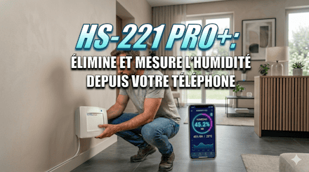 Suivre le processus de séchage depuis une application mobile