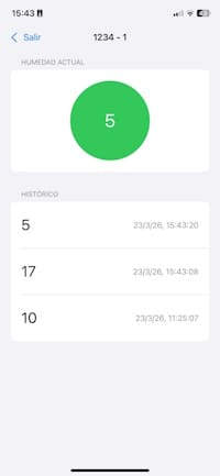 pantalla para conectar con el HS-PRO+