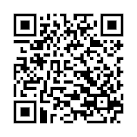 QR code to download the app for iOS